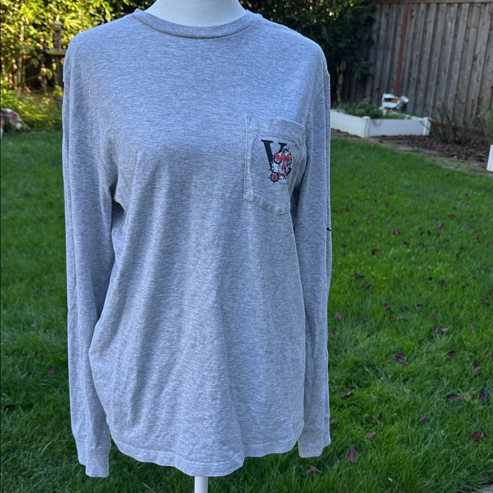 Vineyard Vines Gray Long Sleeve Tee